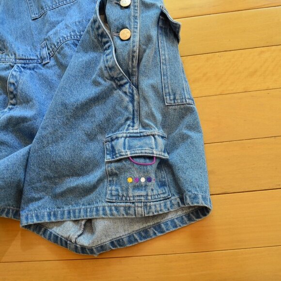 Madewell Disney Denim Romper Overalls Size M / S - Picture 7 of 16